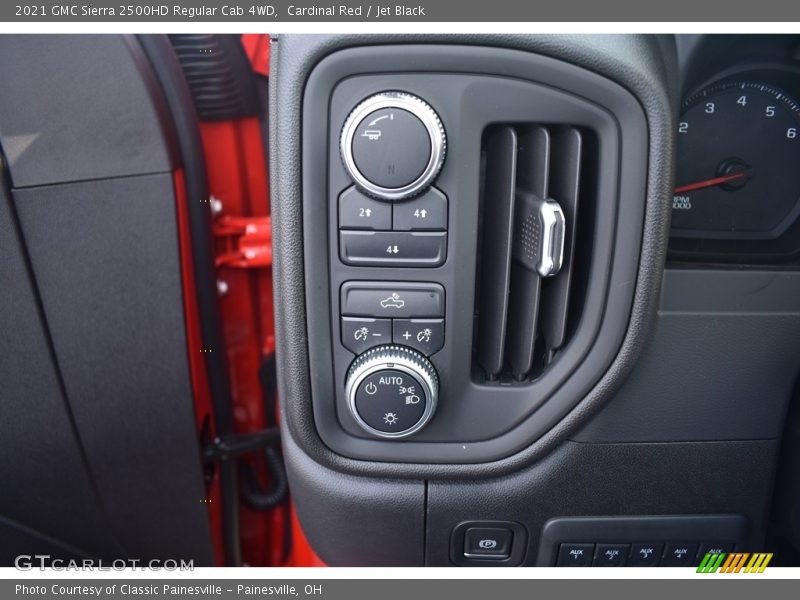 Cardinal Red / Jet Black 2021 GMC Sierra 2500HD Regular Cab 4WD