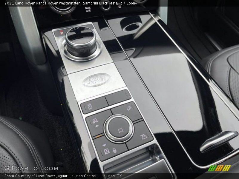 Controls of 2021 Range Rover Westminster