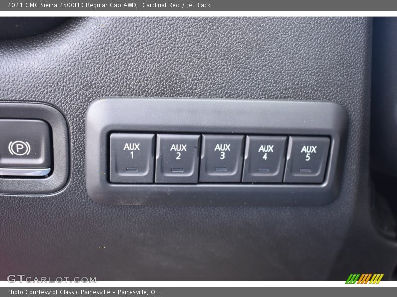 Cardinal Red / Jet Black 2021 GMC Sierra 2500HD Regular Cab 4WD