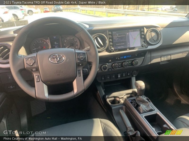 Super White / Black 2021 Toyota Tacoma TRD Off Road Double Cab 4x4
