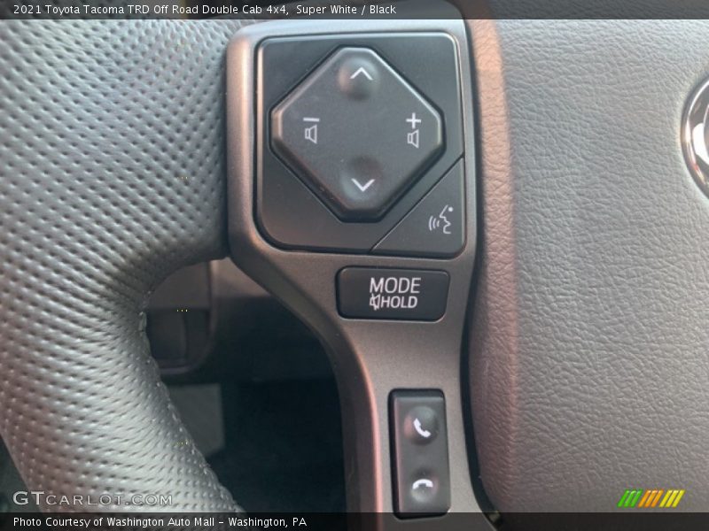 Super White / Black 2021 Toyota Tacoma TRD Off Road Double Cab 4x4