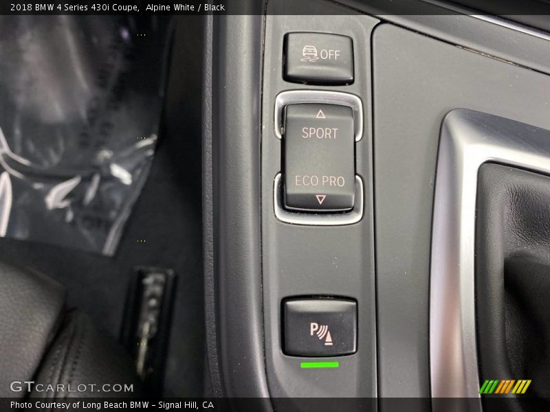 Alpine White / Black 2018 BMW 4 Series 430i Coupe