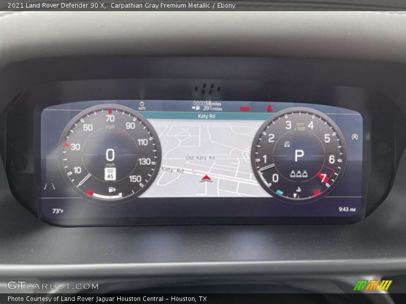  2021 Defender 90 X 90 X Gauges