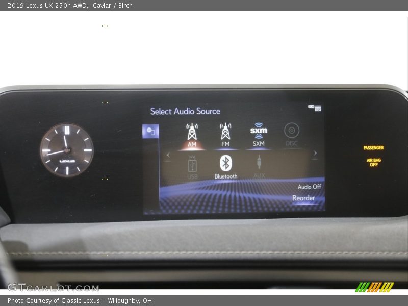 Caviar / Birch 2019 Lexus UX 250h AWD