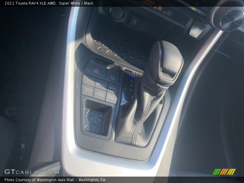 Super White / Black 2021 Toyota RAV4 XLE AWD