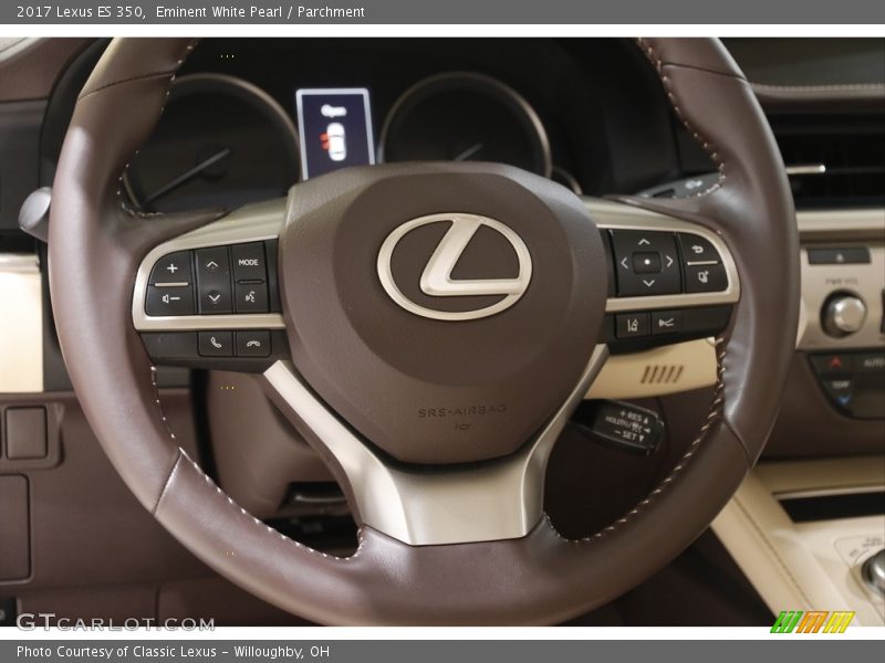 Eminent White Pearl / Parchment 2017 Lexus ES 350