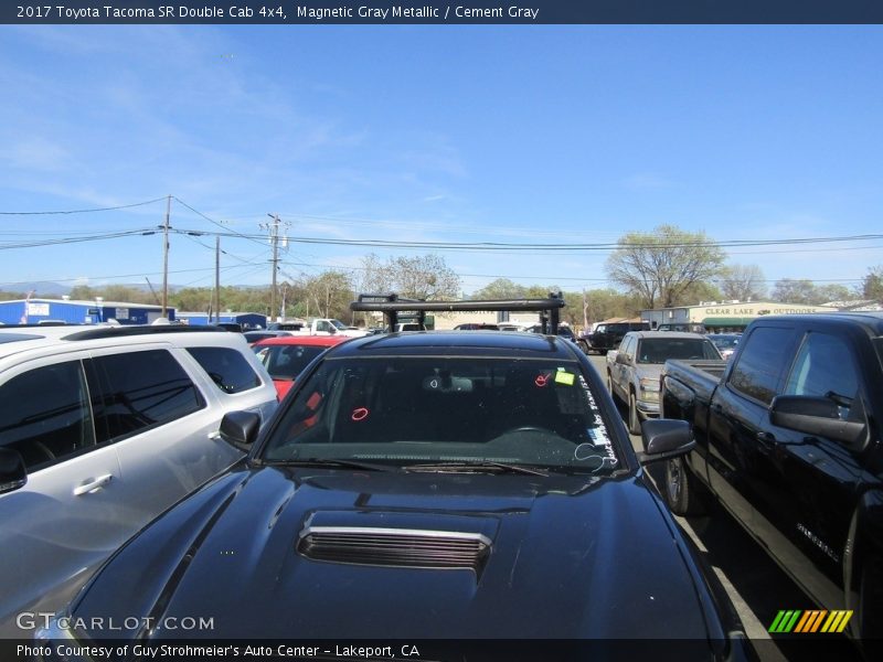 Magnetic Gray Metallic / Cement Gray 2017 Toyota Tacoma SR Double Cab 4x4