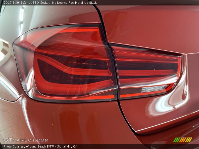 Melbourne Red Metallic / Black 2017 BMW 3 Series 330i Sedan