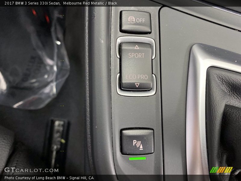 Melbourne Red Metallic / Black 2017 BMW 3 Series 330i Sedan