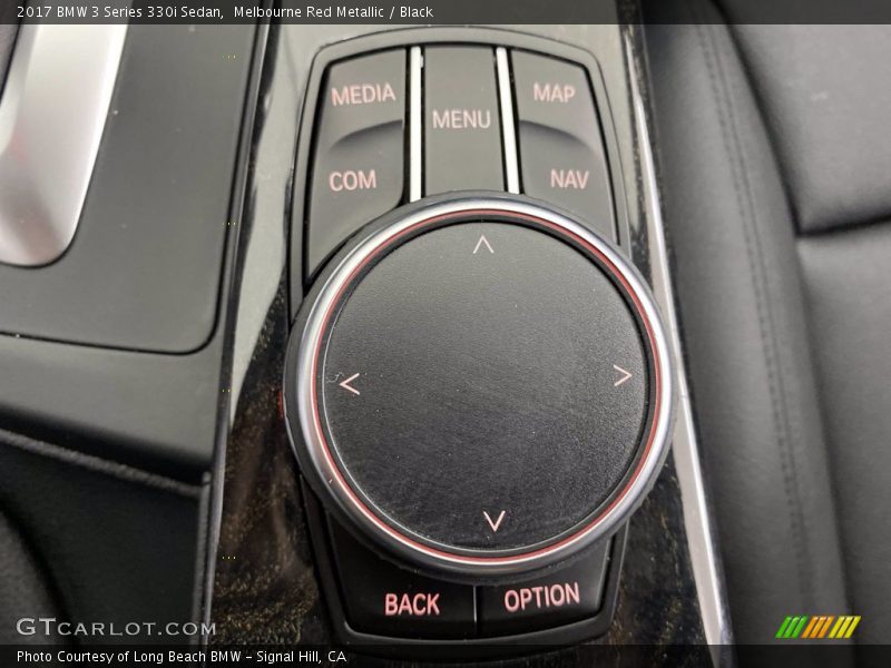 Melbourne Red Metallic / Black 2017 BMW 3 Series 330i Sedan