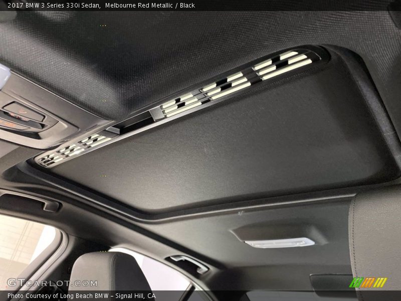 Melbourne Red Metallic / Black 2017 BMW 3 Series 330i Sedan