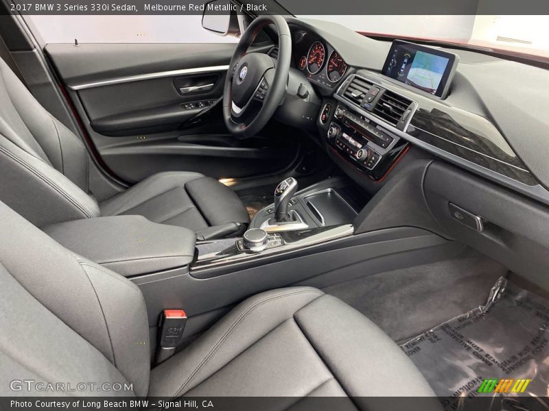 Melbourne Red Metallic / Black 2017 BMW 3 Series 330i Sedan
