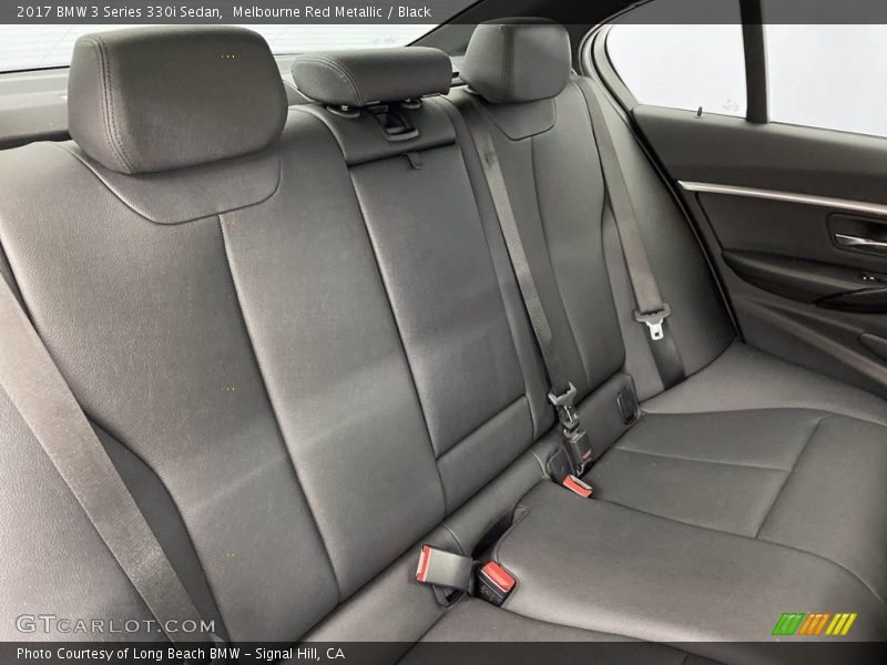 Melbourne Red Metallic / Black 2017 BMW 3 Series 330i Sedan