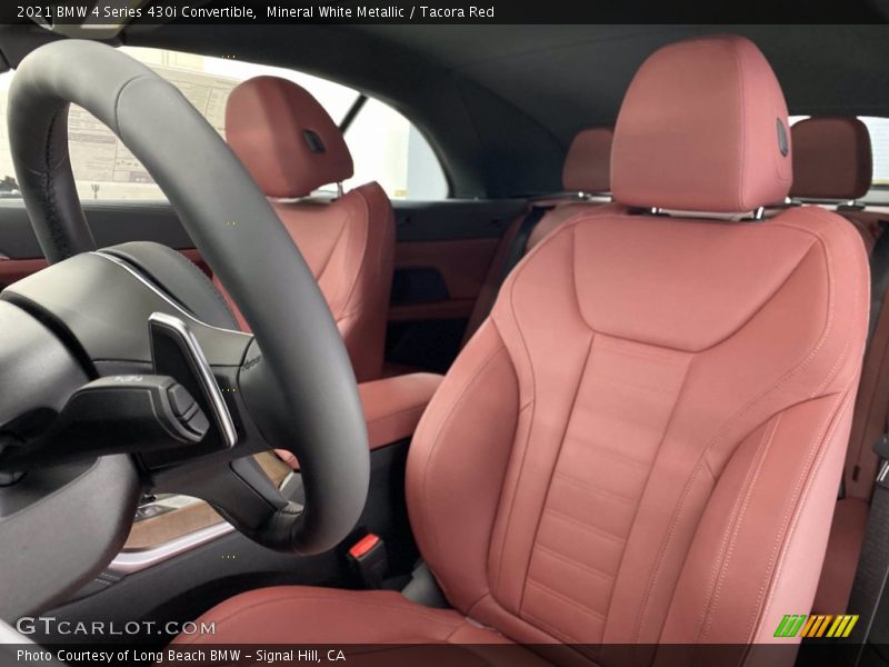 Front Seat of 2021 4 Series 430i Convertible