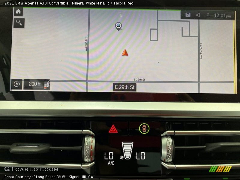 Navigation of 2021 4 Series 430i Convertible
