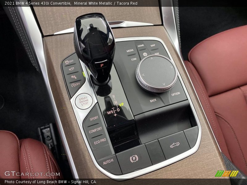  2021 4 Series 430i Convertible 8 Speed Sport Automatic Shifter