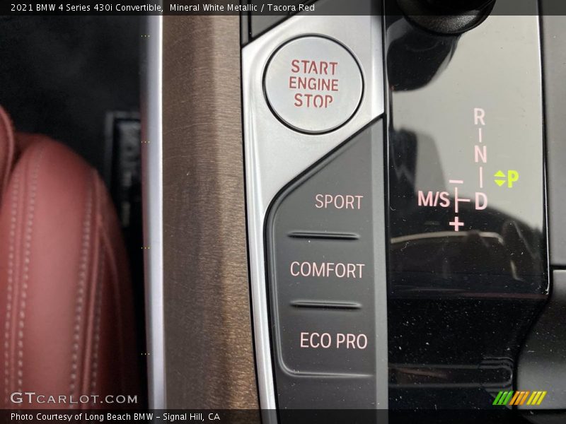 Mineral White Metallic / Tacora Red 2021 BMW 4 Series 430i Convertible