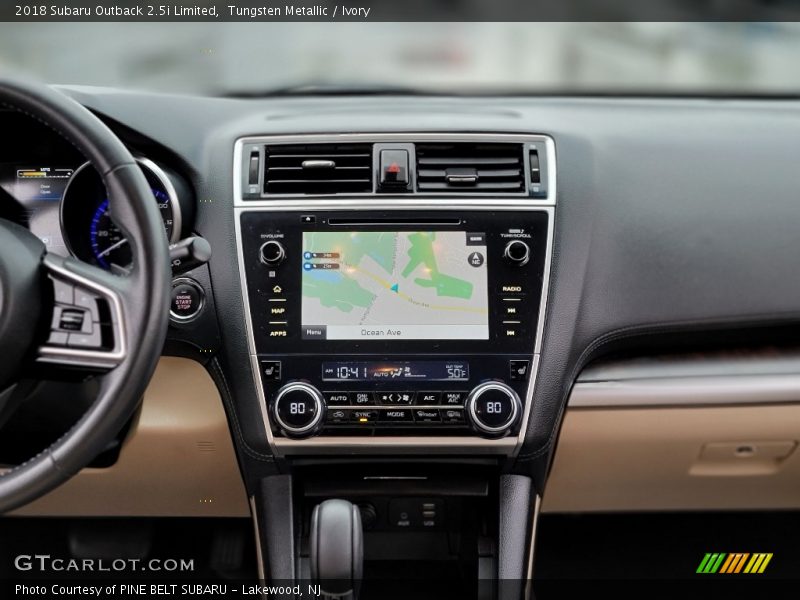 Tungsten Metallic / Ivory 2018 Subaru Outback 2.5i Limited