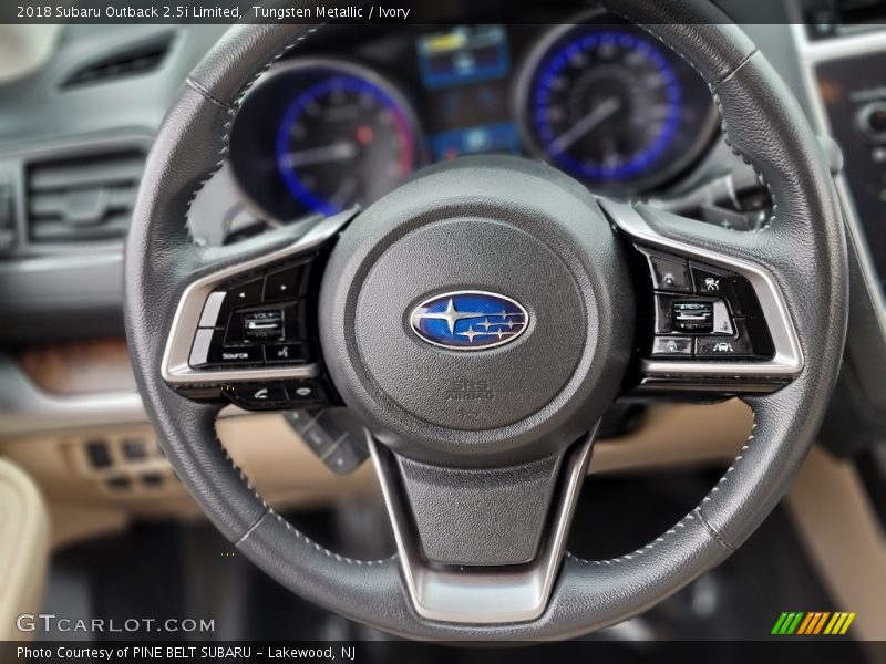 Tungsten Metallic / Ivory 2018 Subaru Outback 2.5i Limited