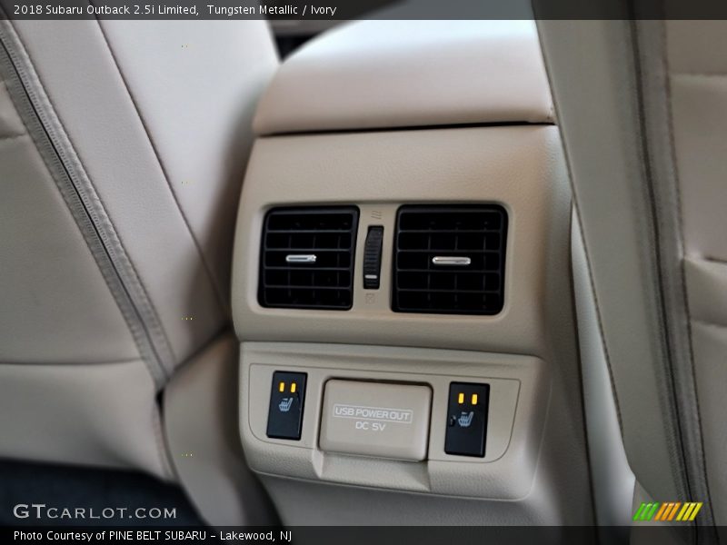 Tungsten Metallic / Ivory 2018 Subaru Outback 2.5i Limited