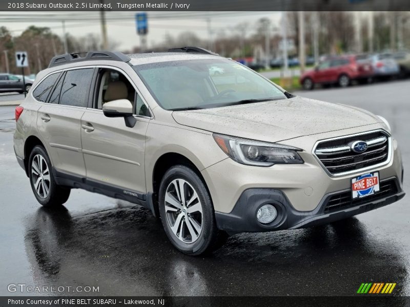 Tungsten Metallic / Ivory 2018 Subaru Outback 2.5i Limited