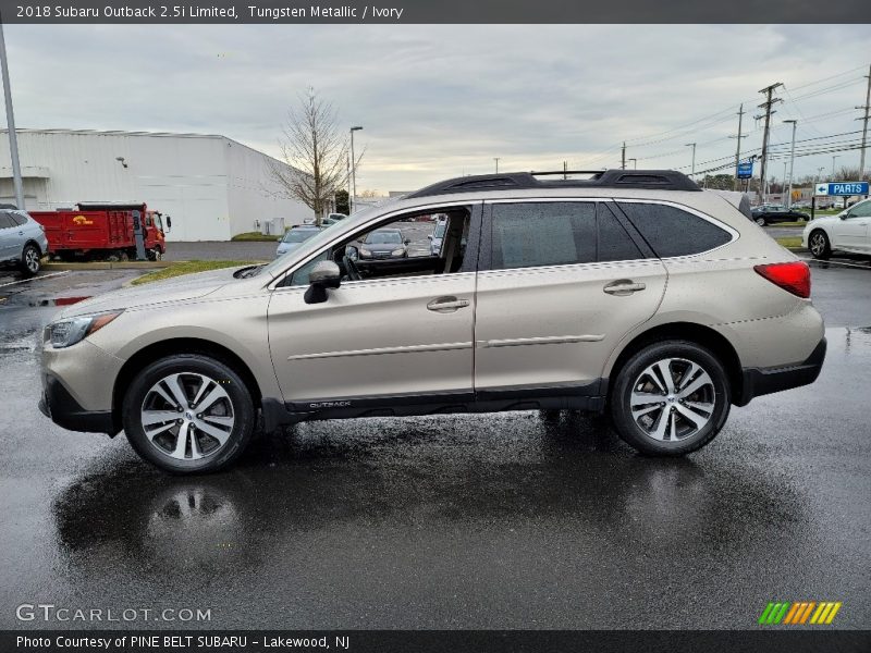 Tungsten Metallic / Ivory 2018 Subaru Outback 2.5i Limited