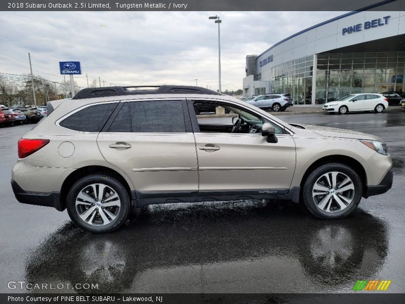 Tungsten Metallic / Ivory 2018 Subaru Outback 2.5i Limited