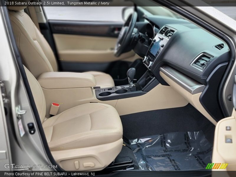 Tungsten Metallic / Ivory 2018 Subaru Outback 2.5i Limited