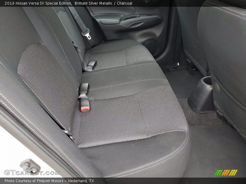 Brilliant Silver Metallic / Charcoal 2019 Nissan Versa SV Special Edition