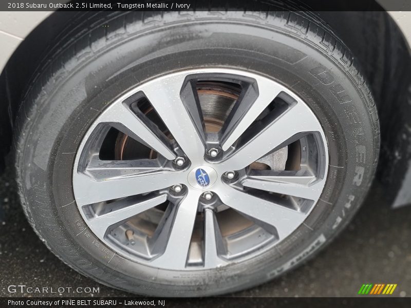 Tungsten Metallic / Ivory 2018 Subaru Outback 2.5i Limited