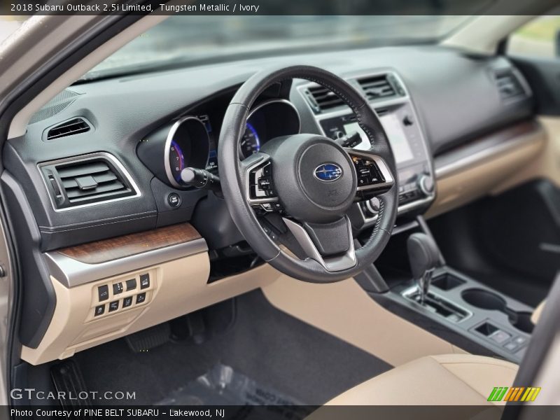 Tungsten Metallic / Ivory 2018 Subaru Outback 2.5i Limited