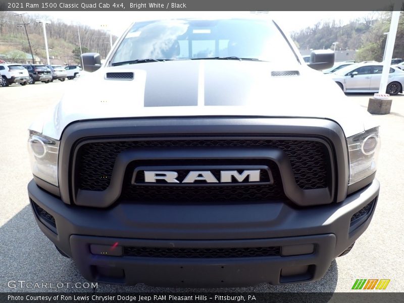 Bright White / Black 2021 Ram 1500 Classic Quad Cab 4x4