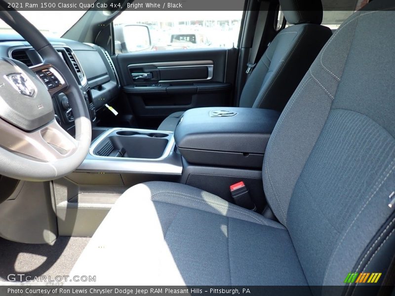 Bright White / Black 2021 Ram 1500 Classic Quad Cab 4x4