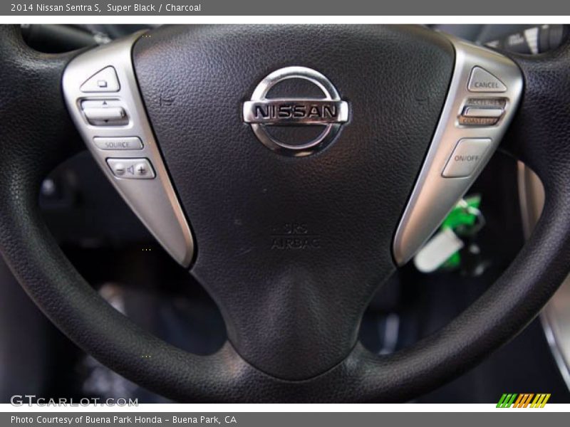 Super Black / Charcoal 2014 Nissan Sentra S