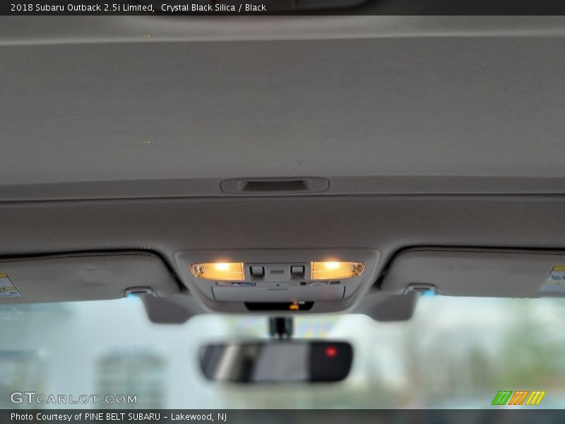 Crystal Black Silica / Black 2018 Subaru Outback 2.5i Limited