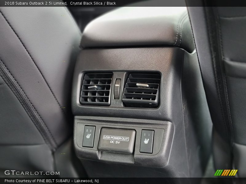Crystal Black Silica / Black 2018 Subaru Outback 2.5i Limited