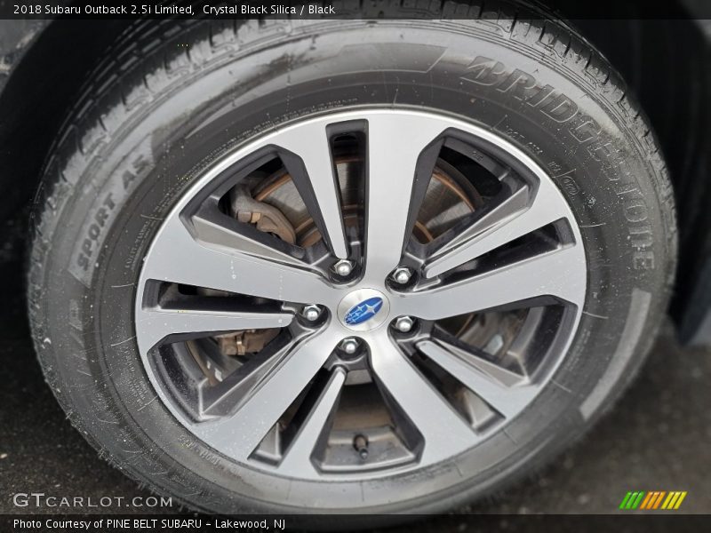 Crystal Black Silica / Black 2018 Subaru Outback 2.5i Limited