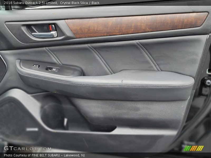 Crystal Black Silica / Black 2018 Subaru Outback 2.5i Limited