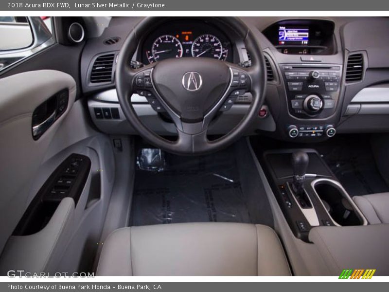 Lunar Silver Metallic / Graystone 2018 Acura RDX FWD