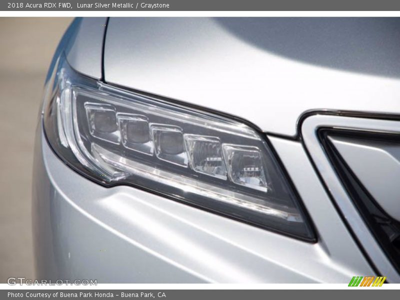 Lunar Silver Metallic / Graystone 2018 Acura RDX FWD