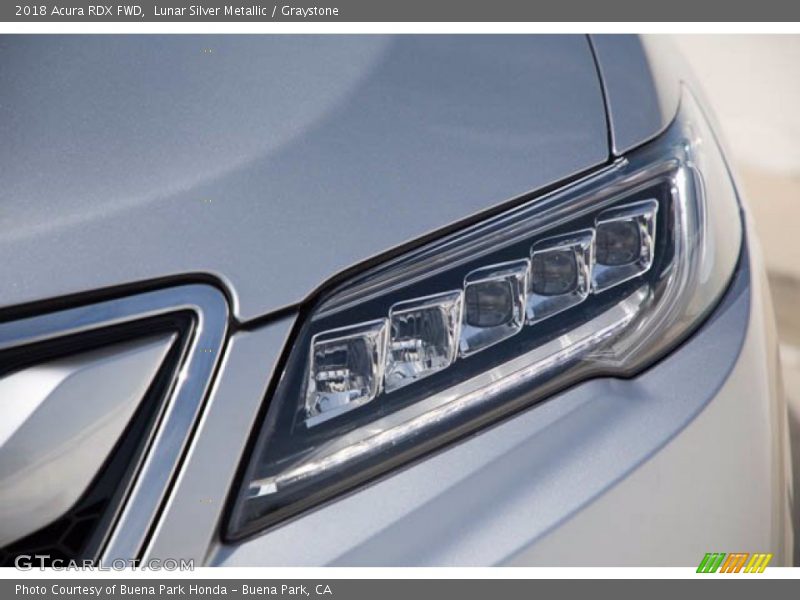 Lunar Silver Metallic / Graystone 2018 Acura RDX FWD