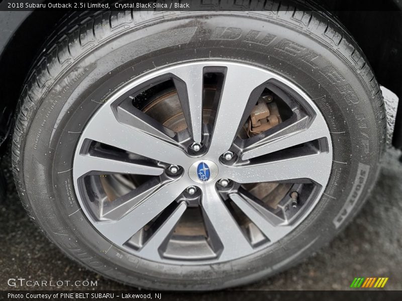 Crystal Black Silica / Black 2018 Subaru Outback 2.5i Limited