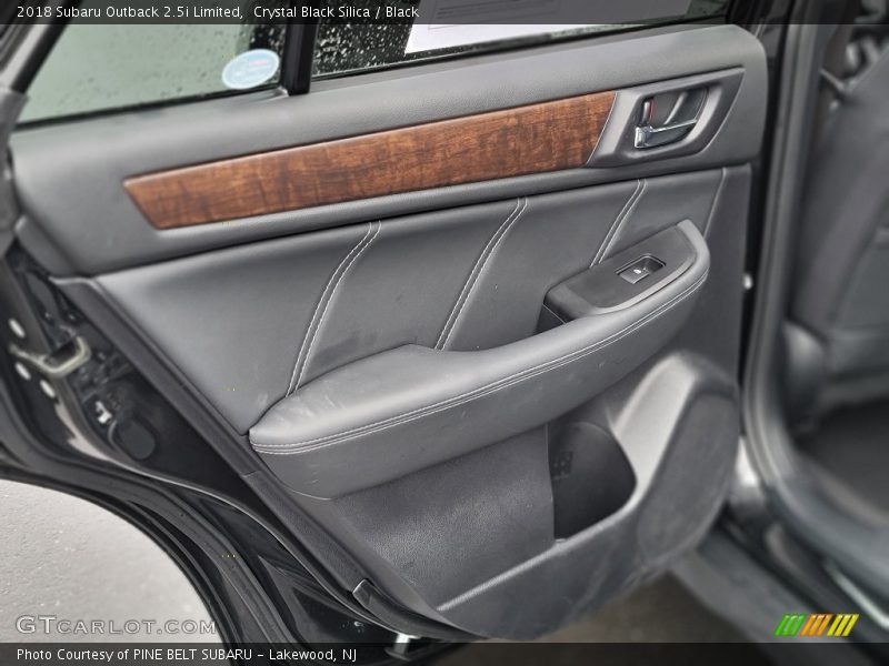 Crystal Black Silica / Black 2018 Subaru Outback 2.5i Limited