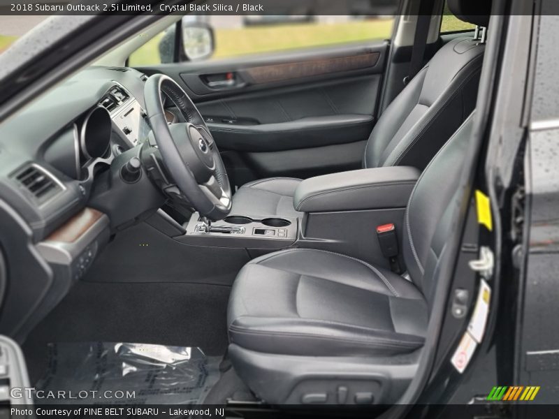 Crystal Black Silica / Black 2018 Subaru Outback 2.5i Limited