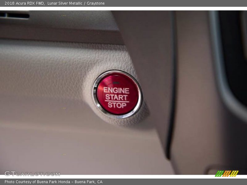 Lunar Silver Metallic / Graystone 2018 Acura RDX FWD
