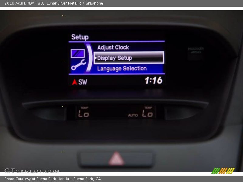 Lunar Silver Metallic / Graystone 2018 Acura RDX FWD