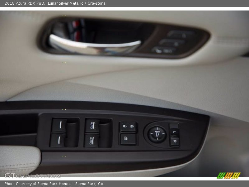 Lunar Silver Metallic / Graystone 2018 Acura RDX FWD