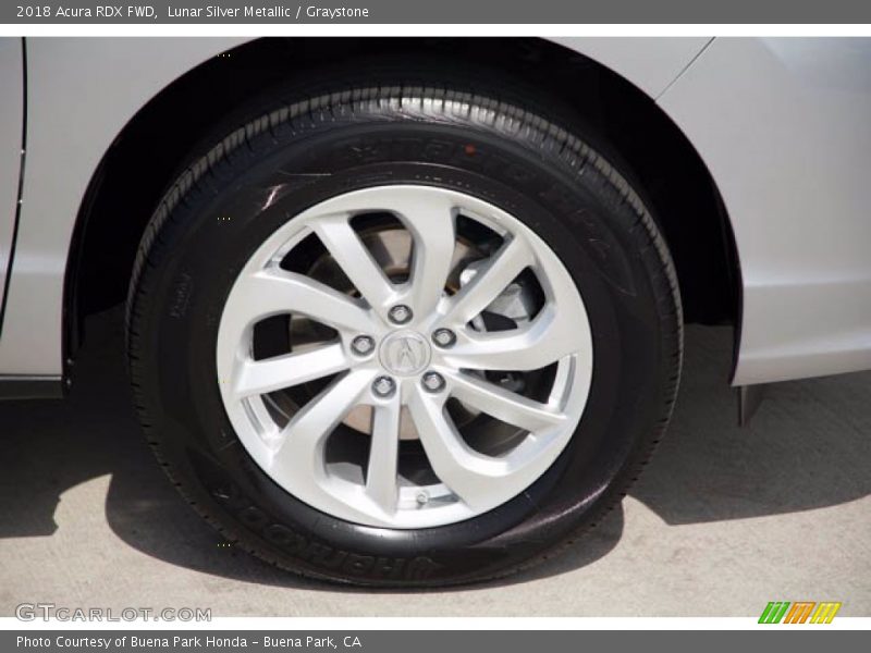 Lunar Silver Metallic / Graystone 2018 Acura RDX FWD