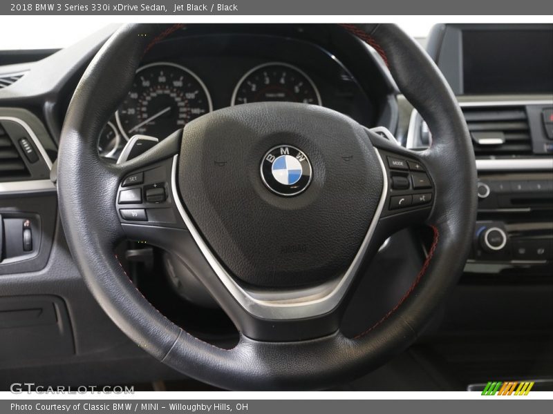 Jet Black / Black 2018 BMW 3 Series 330i xDrive Sedan
