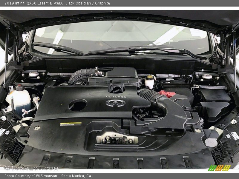  2019 QX50 Essential AWD Engine - 2.0 Liter Turbocharged DOHC 16-Valve VVT 4 Cylinder